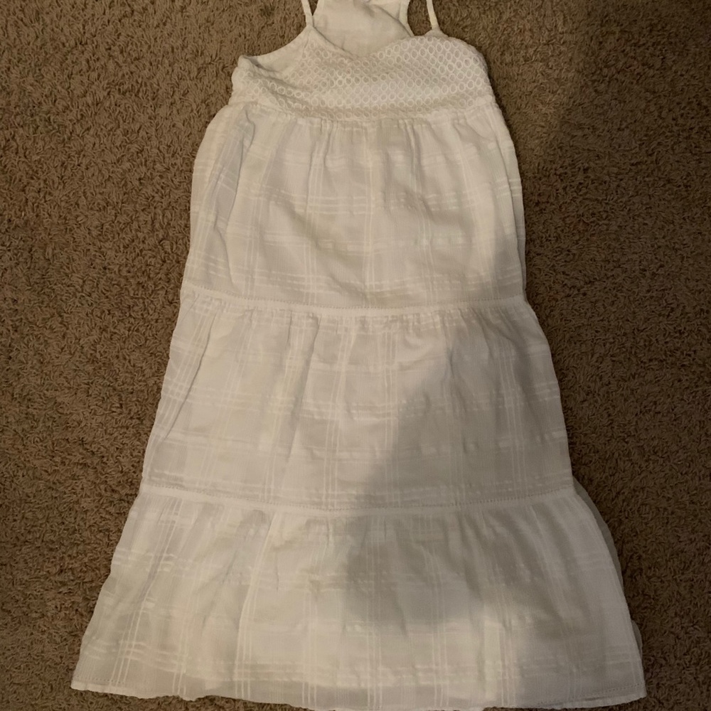 Long white dress
